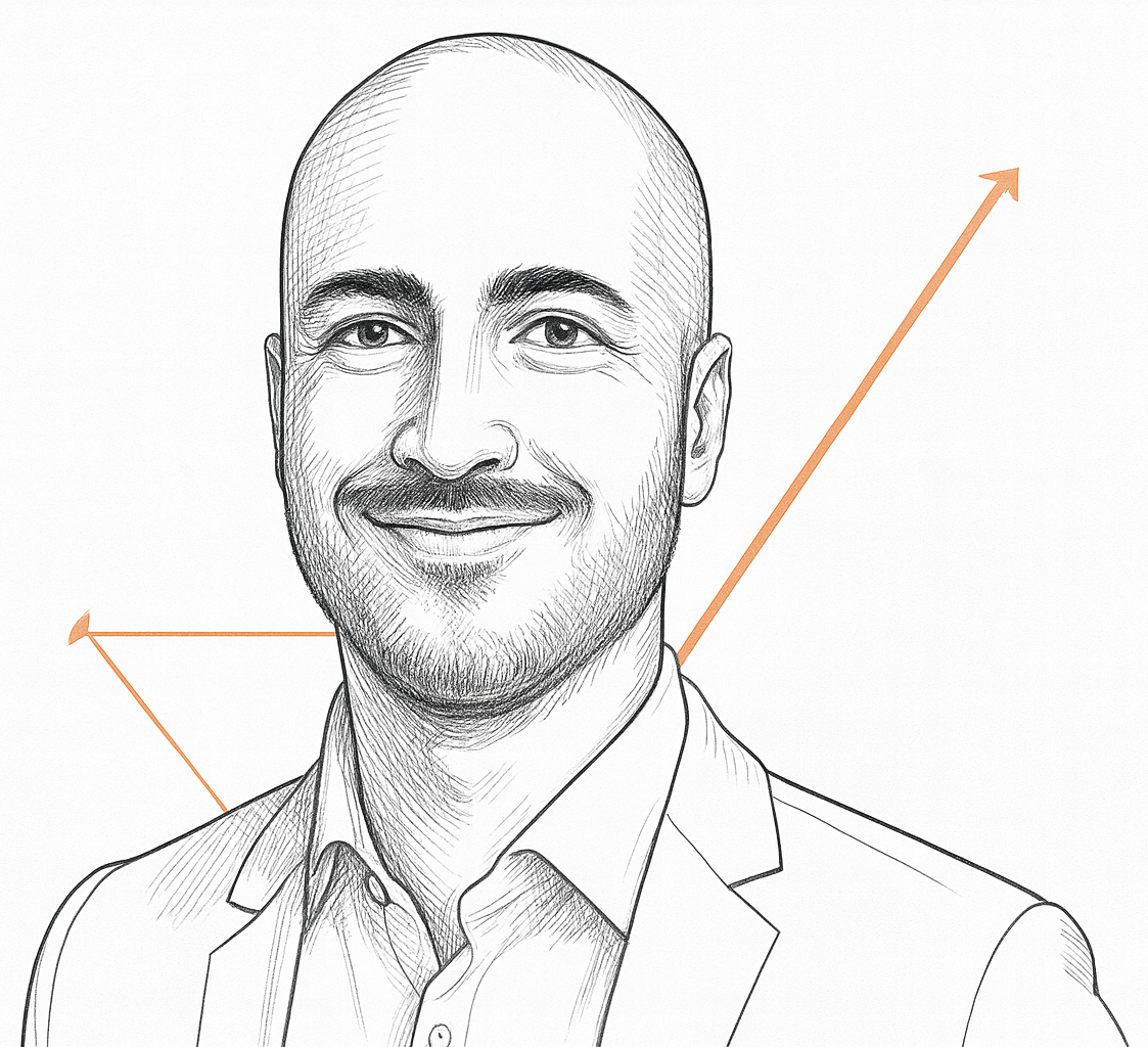 Hegedüs Bence illustrated portrait